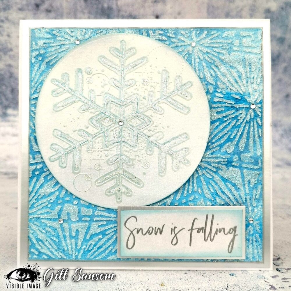 Visible Image Frosty 6x6 Inch Stencil (VIS-FRO-03) Visible Image Frosty 6x6 Inch Stencil (VIS-FRO-03)