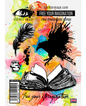 Visible Image Free Your Imagination A6 Stamp Set (VIS-FYI-01)