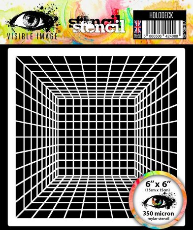 Visible Image Holodeck 6x6 Inch Stencil (VIS-HOL-03)