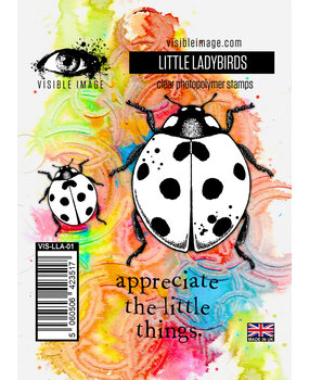 Visible Image Little Ladybirds A7 Stamp Set (VIS-LLA-01)