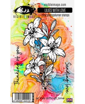 Visible Image Lilies With Love A6 Stamp Set (VIS-LWL-01)