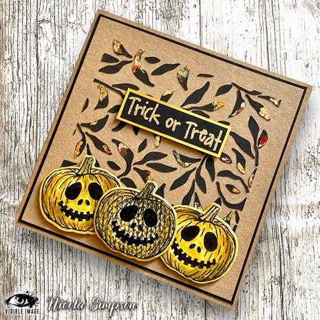 Visible Image Leafy 6x6 Inch Stencil (VIS-LEA-03) Visible Image Leafy 6x6 Inch Stencil (VIS-LEA-03)