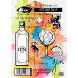 Visible Image Keep Your Gin Up A6 Stamp Set (VIS-KGU-01)