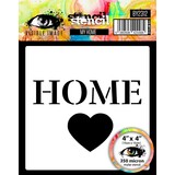 Visible Image My Home 4x4 Inch Stencil (VIS-MY4-03)