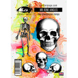 Visible Image Mr Bone Jangles A6 Stamp Set (VIS-MBJ-01)