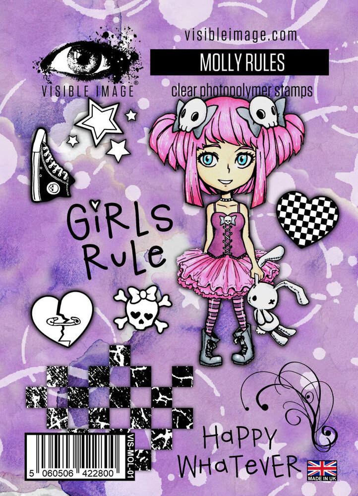 Visible Image Molly Rules A6 Stamp Set (VIS-MOL-01)