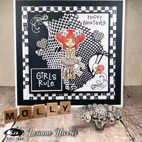 Visible Image Molly Rules A6 Stamp Set (VIS-MOL-01)