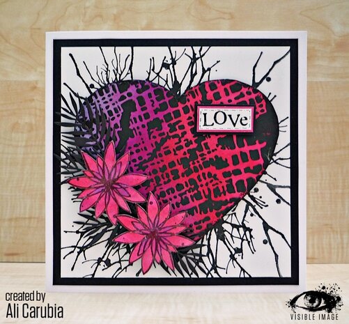 Visible Image Mesh it Up 6x6 Inch Stencil (VIS-MIU-03) Visible Image Mesh it Up 6x6 Inch Stencil (VIS-MIU-03)