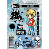 Visible Image Max Rocks A6 Stamp Set (VIS-MAX-01)