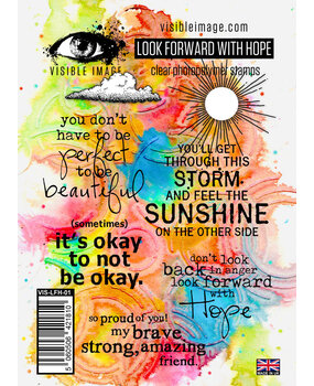 Visible Image Look Forward With Hope A6 Stamp Set (VIS-LFH-01)