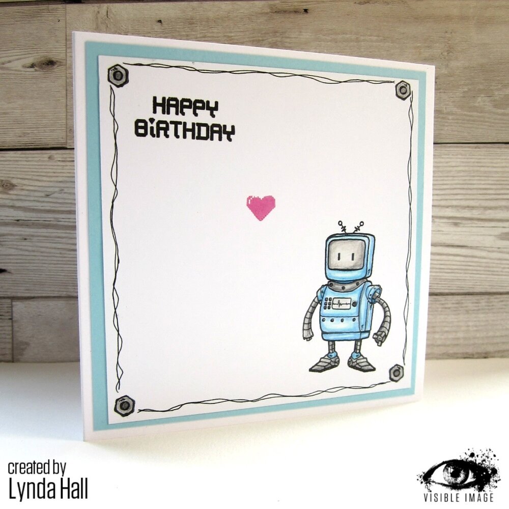 Visible Image Robot Data A6 Stamp Set (VIS-RDT-01) Visible Image Robot Data A6 Stamp Set (VIS-RDT-01)