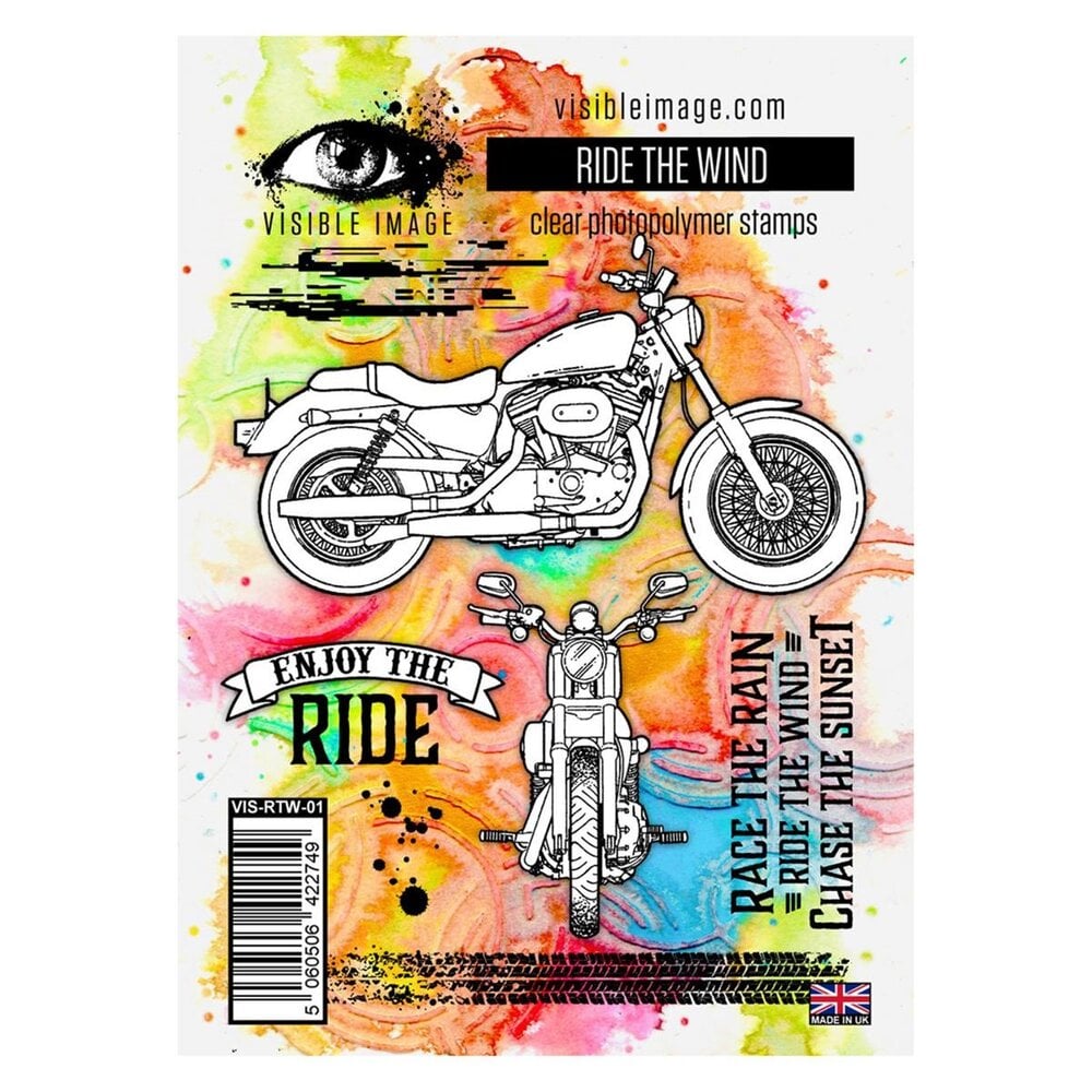 Visible Image Ride The Wind A6 Stamp Set (VIS-RTW-01)