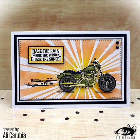 Visible Image Ride The Wind A6 Stamp Set (VIS-RTW-01)