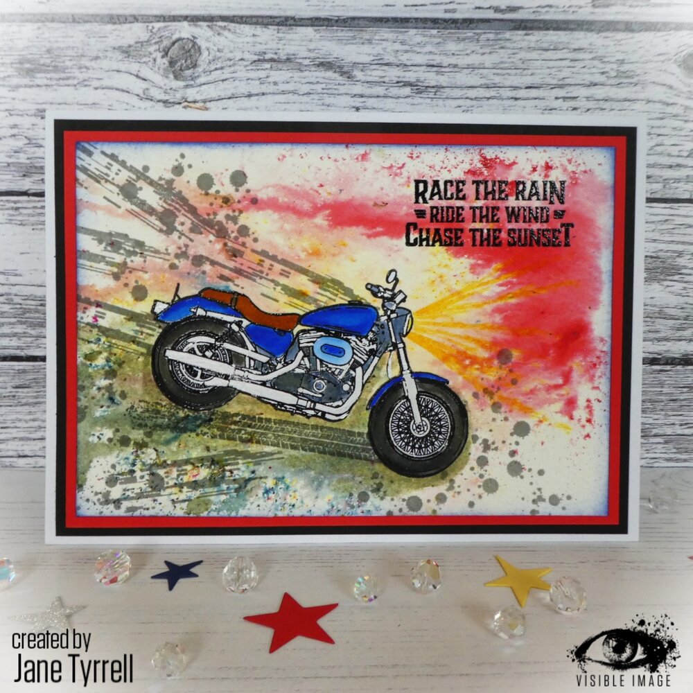 Visible Image Ride The Wind A6 Stamp Set (VIS-RTW-01)