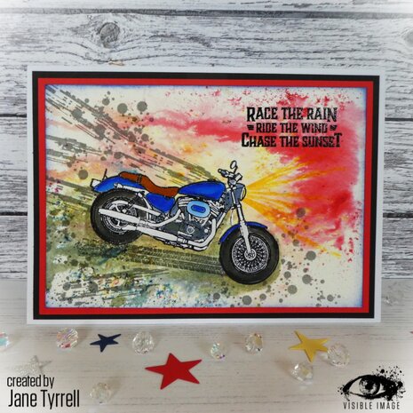 Visible Image Ride The Wind A6 Stamp Set (VIS-RTW-01)