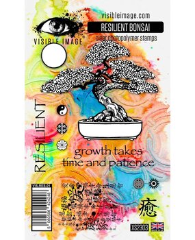 Visible Image Resilient Bonsai A6 Stamp Set (VIS-RES-01)