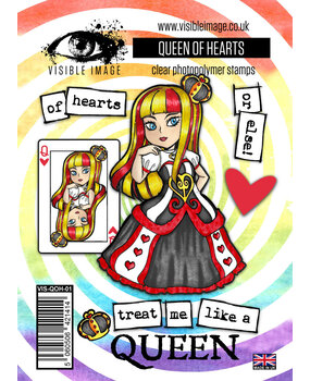 Visible Image Queen of Hearts A6 Stamp Set (VIS-QOH-01)