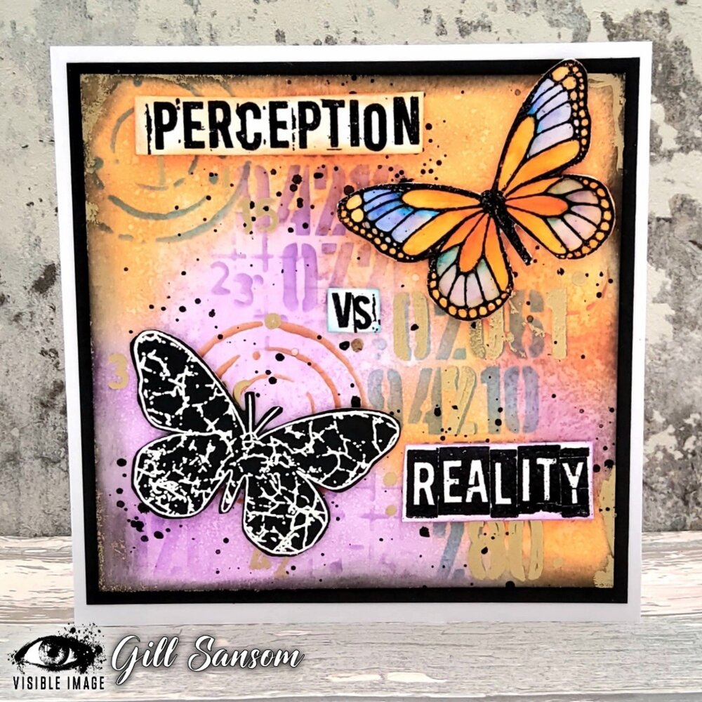 Visible Image Off The Grid 6x6 Inch Stencil (VIS-OFF-03)