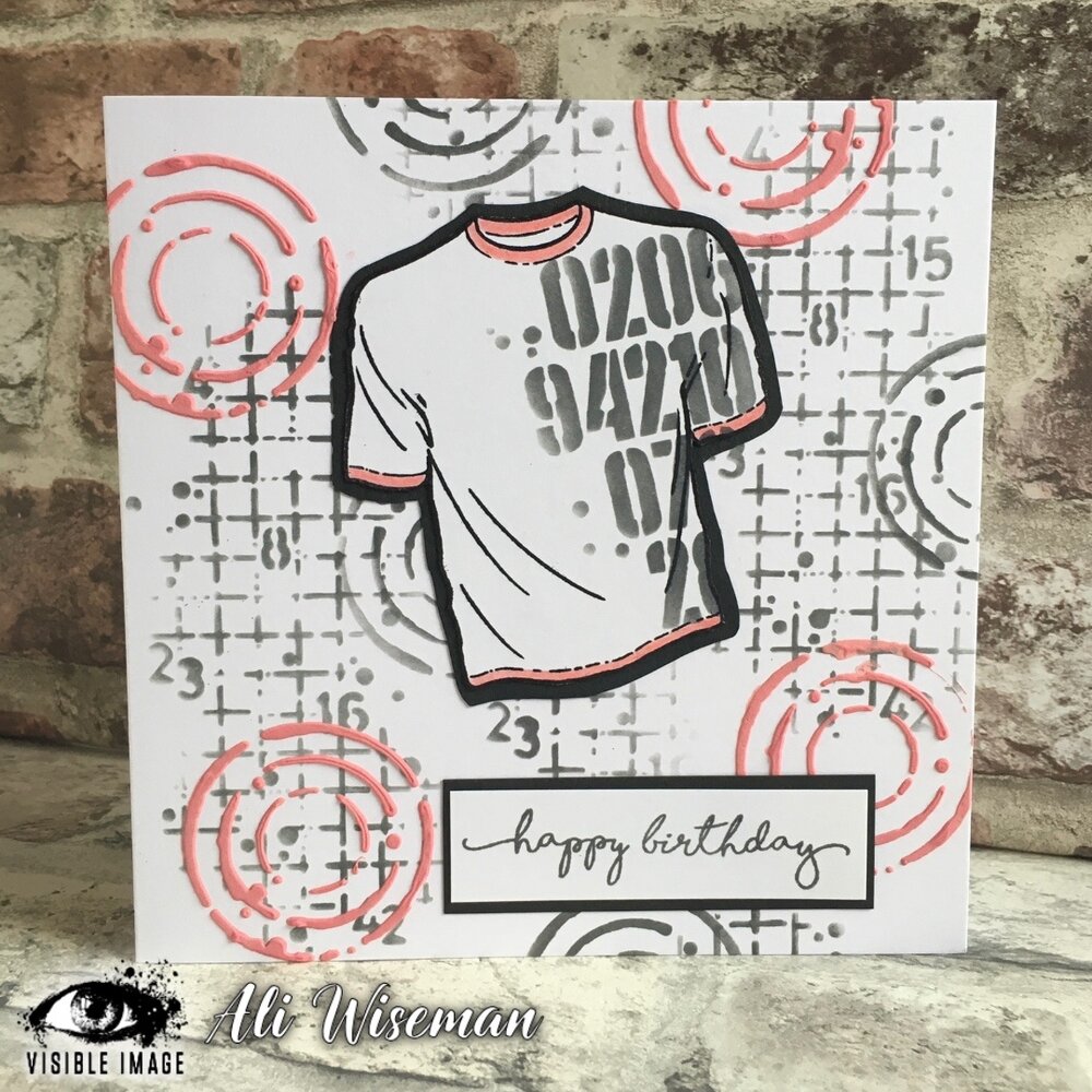 Visible Image Off The Grid 6x6 Inch Stencil (VIS-OFF-03) Visible Image Off The Grid 6x6 Inch Stencil (VIS-OFF-03)