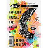 Visible Image No Filter A6 Stamp Set (VIS-NOF-01)