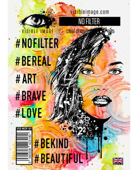 Visible Image No Filter A6 Stamp Set (VIS-NOF-01)