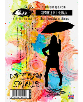 Visible Image Sparkle In The Rain A6 Stamp Set (VIS-SIR-01)