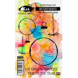 Visible Image Sketched Baubles A6 Stamp Set (VIS-SKB-01)