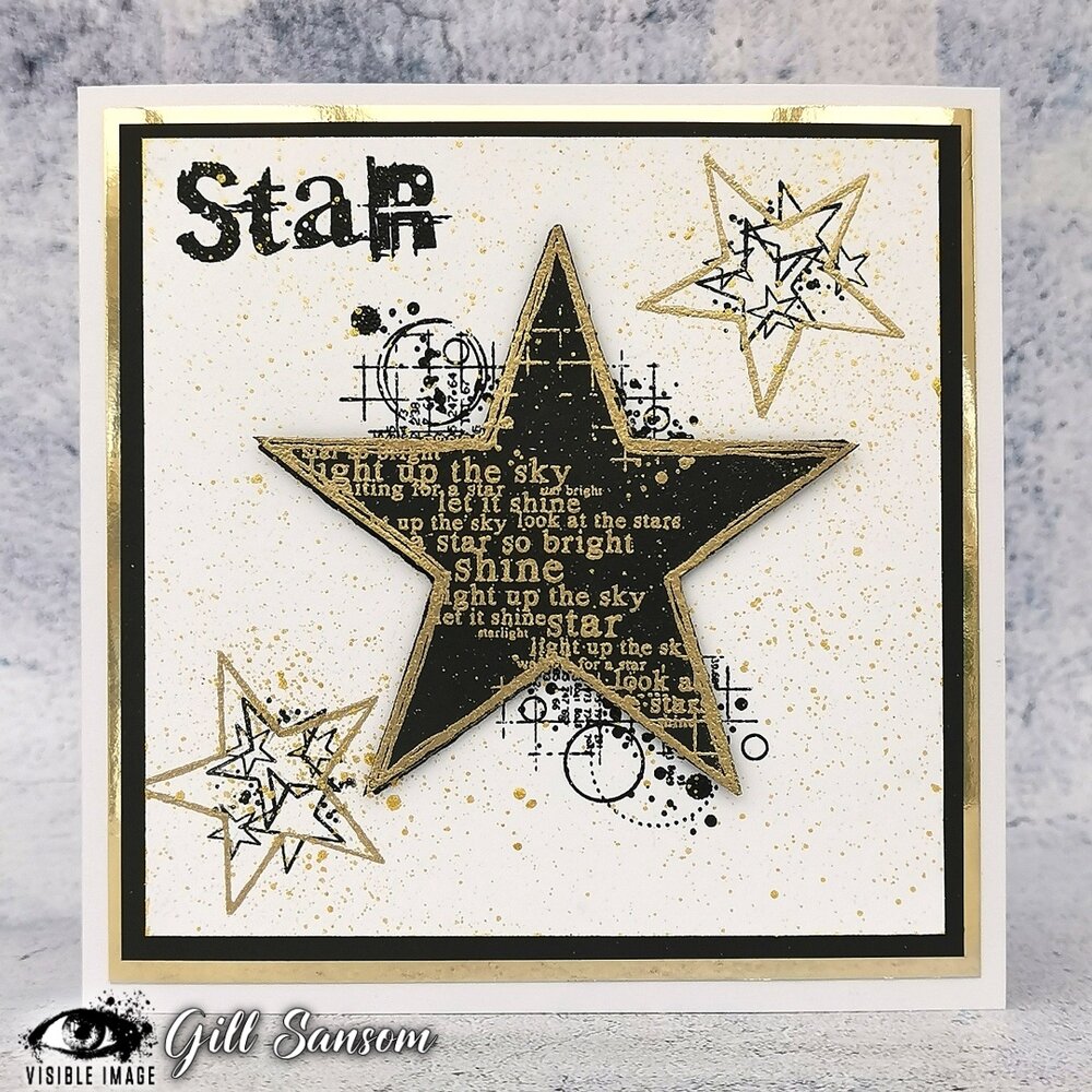 Visible Image Shining Star A6 Stamp Set (VIS-SHS-01) Visible Image Shining Star A6 Stamp Set (VIS-SHS-01)