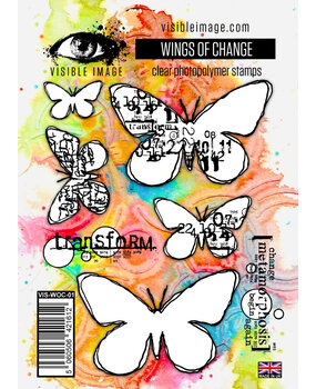 Visible Image Wings of Change A6 Stamp Set (VIS-WOC-01)