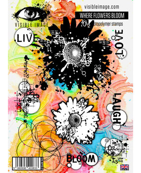 Visible Image Where Flowers Bloom A5 Stamp Set (VIS-WFB-01)