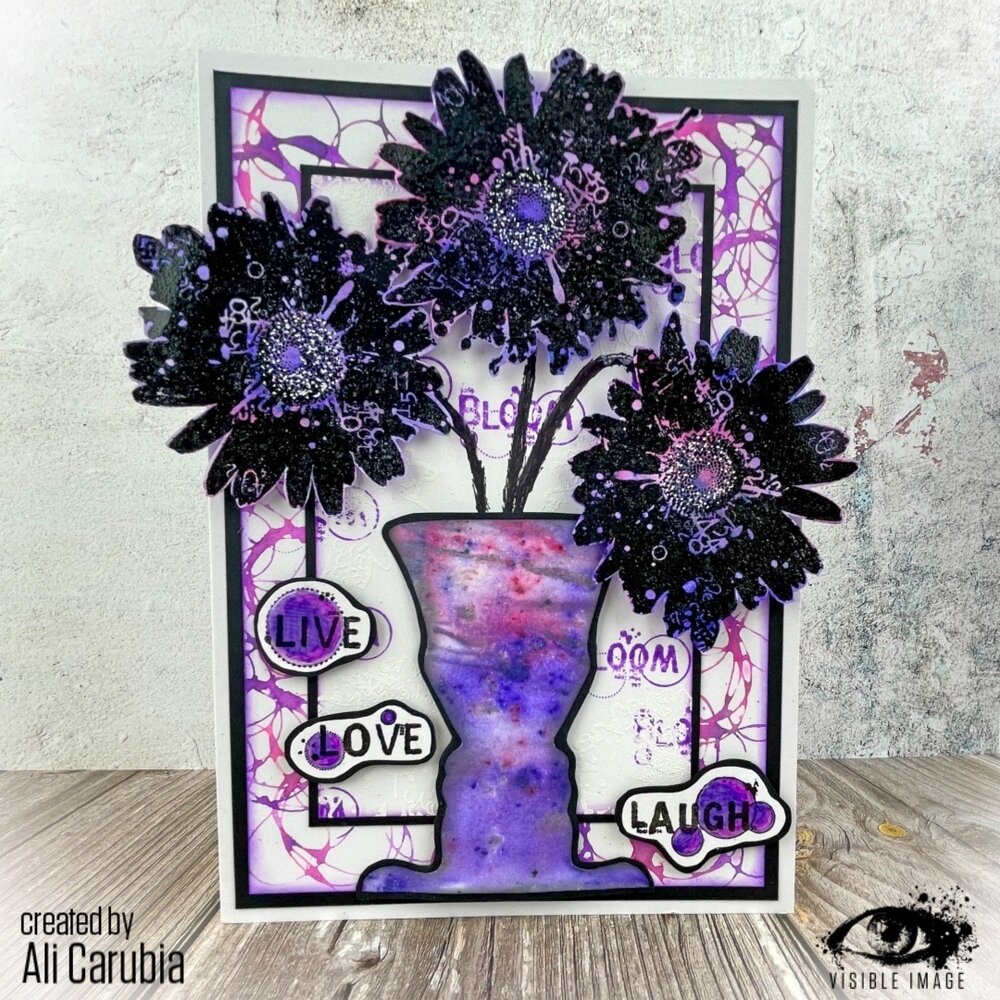 Visible Image Where Flowers Bloom A5 Stamp Set (VIS-WFB-01) Visible Image Where Flowers Bloom A5 Stamp Set (VIS-WFB-01)