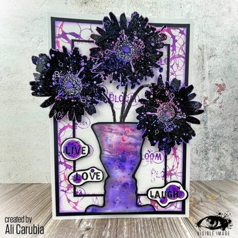 Visible Image Where Flowers Bloom A5 Stamp Set (VIS-WFB-01) Visible Image Where Flowers Bloom A5 Stamp Set (VIS-WFB-01)