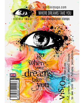 Visible Image Where Dreams Take You A6 Stamp Set (VIS-WDT-01)