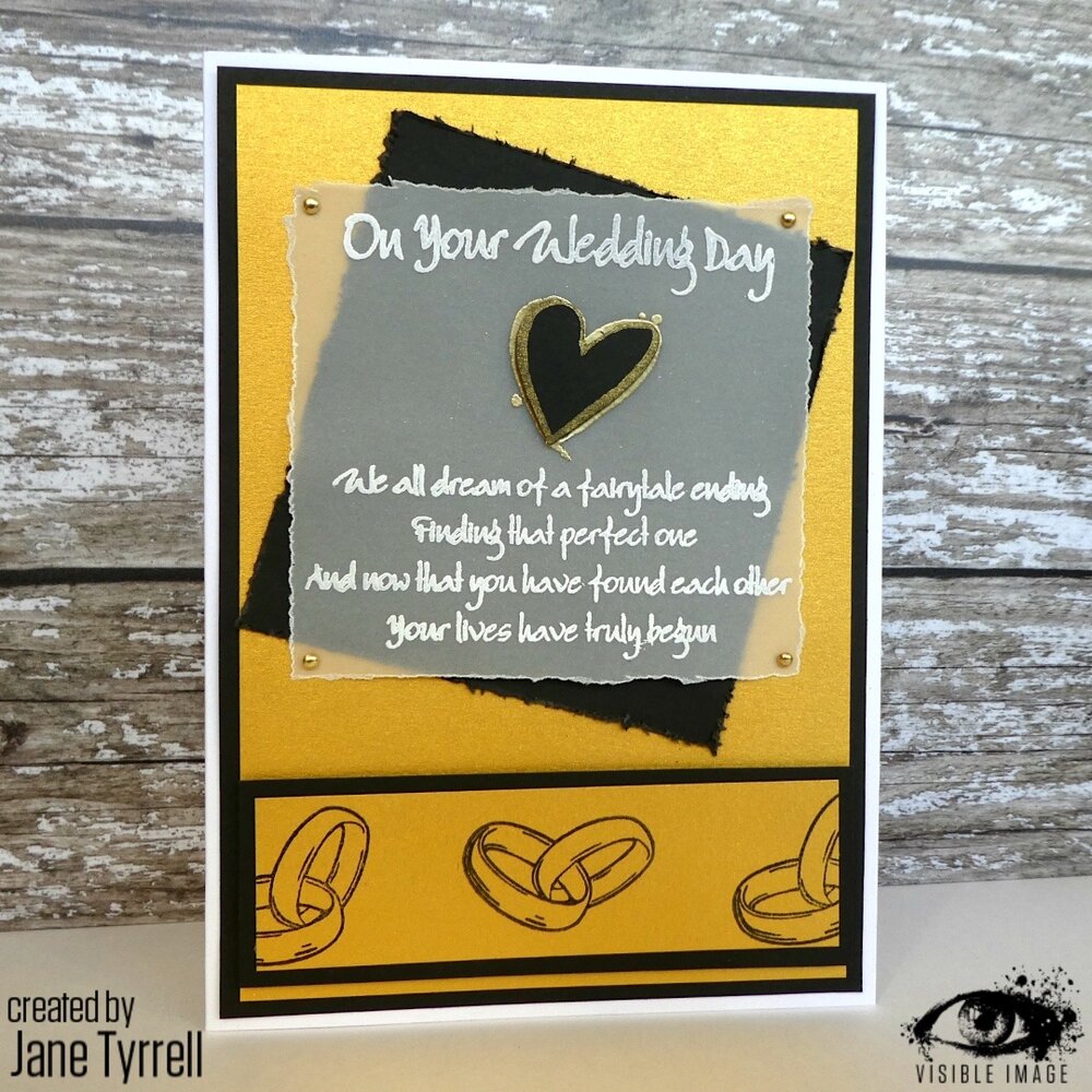 Visible Image Wedding Day A7 Stamp Set (VIS-WED-01) Visible Image Wedding Day A7 Stamp Set (VIS-WED-01)
