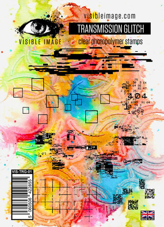 Visible Image Transmission Glitch A6 Stamp Set (VIS-TRG-01)
