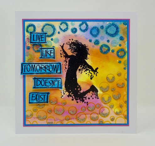 Visible Image Tomorrow Doesn't Exist A6 Stamp Set (VIS-TDE-01)