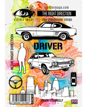 Visible Image The Right Direction A6 Stamp Set (VIS-TRD-01)