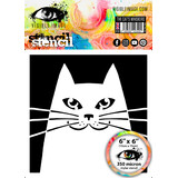 Visible Image The Cat's Whiskers 6x6 Inch Stencil (VIS-THC-03)
