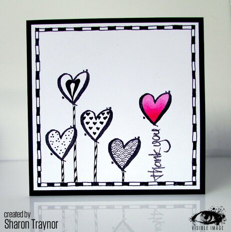 Visible Image Thank You A7 Stamp Set (VIS-THK-01) Visible Image Thank You A7 Stamp Set (VIS-THK-01)