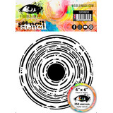 Visible Image Supernova 6x6 Inch Stencil (VIS-SUP-03)