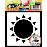 Visible Image Sunshine 4x4 Inch Stencil (VIS-SU4-03)