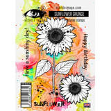 Visible Image Sunflower Grunge A6 Stamp Set (VIS-SUG-01)