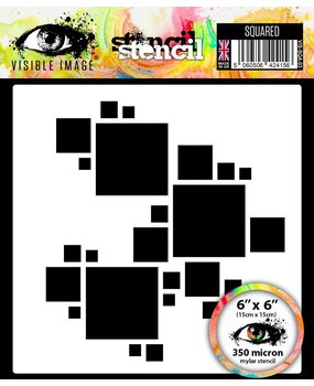 Visible Image Squared 6x6 Inch Stencil (VIS-SQA-03)