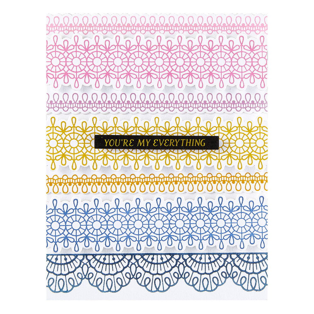 Spellbinders Ideal Moments Press Plate & Die Set (BP-261)