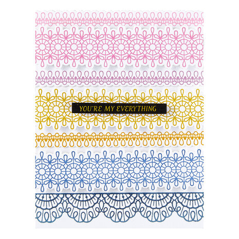 Spellbinders Ideal Moments Press Plate & Die Set (BP-261)