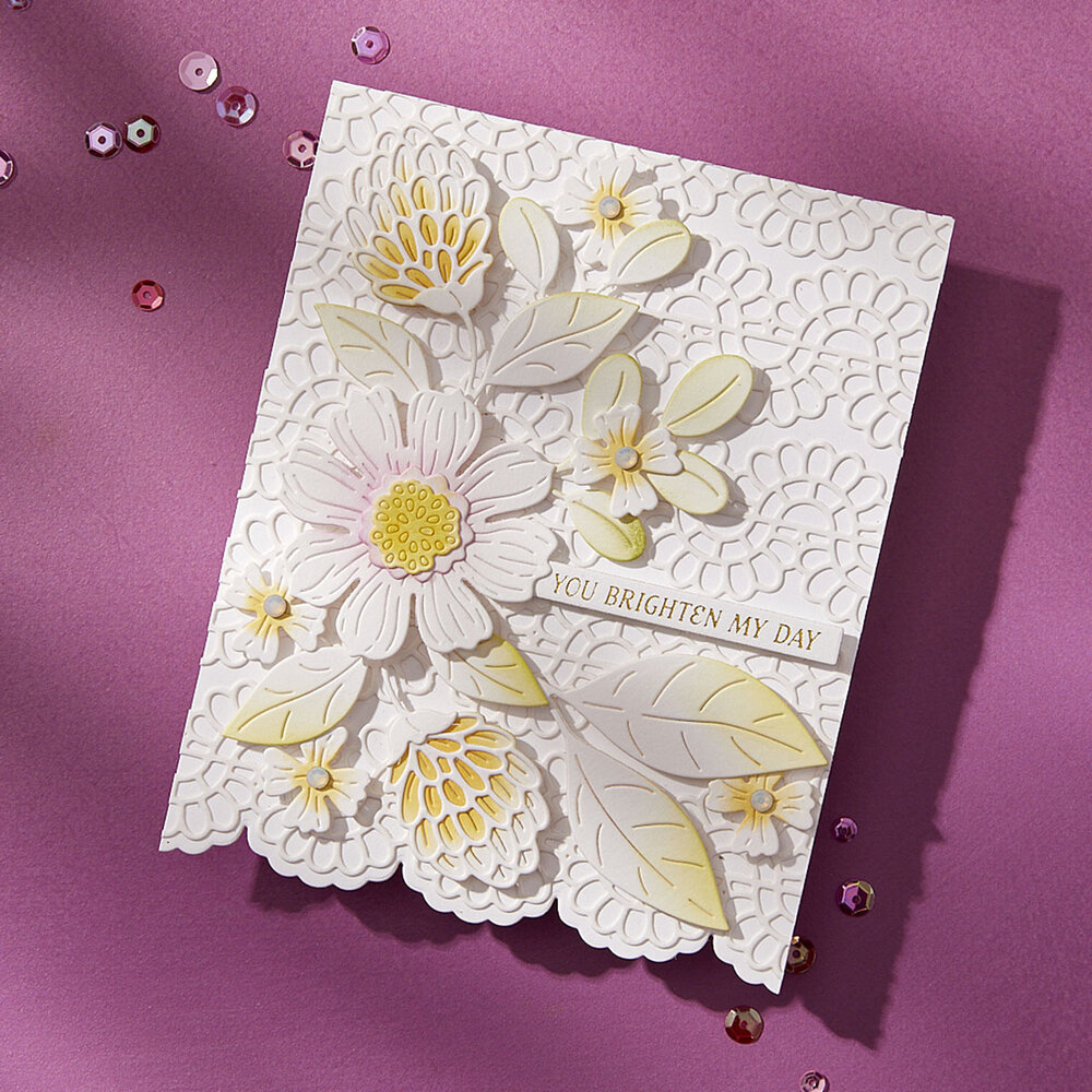 Spellbinders Eyelet Scallop Border Etched Dies (S4-1413)