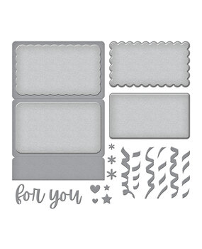 Spellbinders Treat Yourself Gift Card Holder Etched Dies (S5-672)