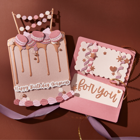 Spellbinders Treat Yourself Gift Card Holder Etched Dies (S5-672)