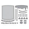 Spellbinders Ganache Gateau Etched Dies (S5-676) (DISCONTINUED)