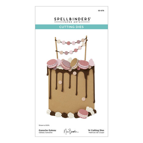 Spellbinders Ganache Gateau Etched Dies (S5-676)